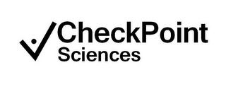 . CHECKPOINT SCIENCES logo