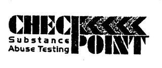 CHECKPOINT SUBSTANCE ABUSE TESTING logo