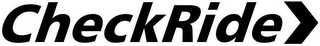 CHECKRIDE logo