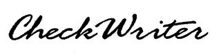 CHECKWRITER logo