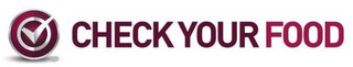 CHECKYOURFOOD logo