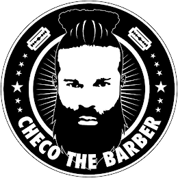 CHECO THE BARBER logo