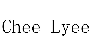 CHEE LYEE logo