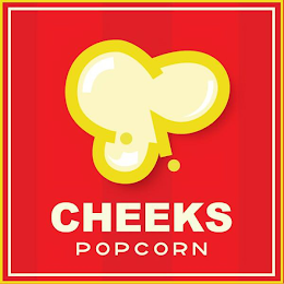 CHEEKS POPCORN logo