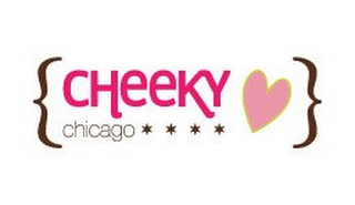 {CHEEKY CHICAGO* * * * } logo