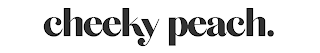 CHEEKY PEACH. logo