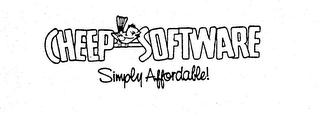 CHEEP SOFTWARE SIMPLY AFFORDABLE! logo
