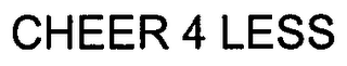 CHEER 4 LESS logo