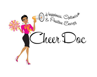 CHEER DOC HAPPINESS, OPTIMISM & POSITIVE ENERGY logo