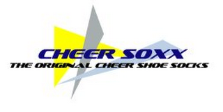 CHEER SOXX THE ORIGINAL CHEER SHOE SOCKS logo