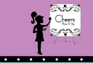 CHEERS PAINT & SIP logo