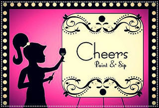 CHEERS PAINT & SIP logo