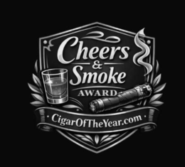 CHEERS & SMOKE AWARD CIGAROFTHEYEAR.COM logo
