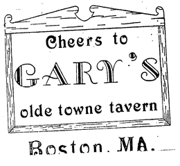 CHEERS TO GARY'S OLDE TOWNE TAVERN BOSTON, MA. logo