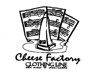 CHEESE FACTORY CLOTHING LINE logo