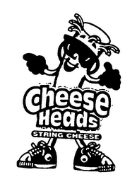 CHEESE HEADS STRING CHEESE logo