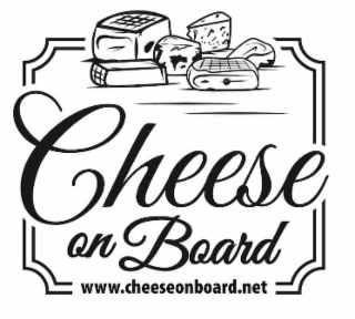 CHEESE ON BOARD WWW.CHEESEONBOARD.NET logo