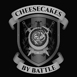 CHEESECAKES BY BATTLE EST. 2020 logo
