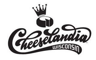 CHEESELANDIA WISCONSIN logo