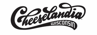 CHEESELANDIA WISCONSIN logo