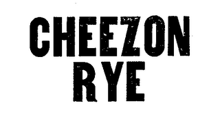 CHEEZON RYE logo