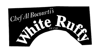 CHEF AL BOCOURTI'S WHITE RUFFY BRAND logo