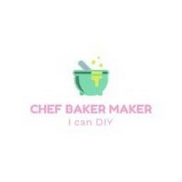 CHEF BAKER MAKER I CAN DIY logo