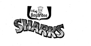 CHEF BOYARDEE SHARKS logo
