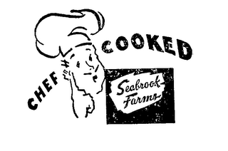 CHEF COOKED SEABROOK FARMS logo
