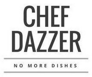 CHEF DAZZER NO MORE DISHES logo