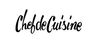 CHEF DE CUISINE logo