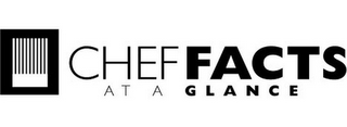 CHEF FACTS AT A GLANCE logo