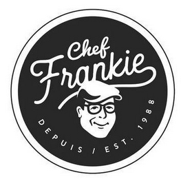 CHEF FRANKIE DEPUIS EST. 1988 logo