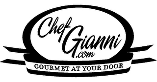 CHEF GIANNI .COM GOURMET AT YOUR DOOR logo