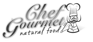 CHEF GOURMET NATURAL FOOD logo