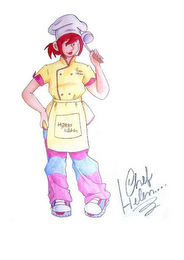 CHEF HELEN HOBBY KITCHEN logo