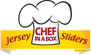 CHEF IN A BOX JERSEY SLIDERS logo