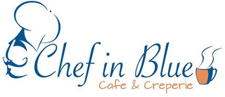 CHEF IN BLUE CAFE & CREPERIE logo