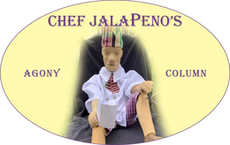 CHEF JALAPENO'S AGONY COLUMN logo