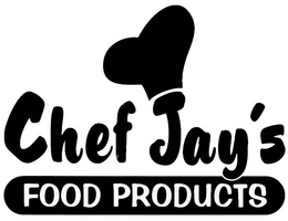 CHEF JAY'S FOOD PRODUCTS logo