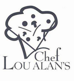 CHEF LOU ALAN'S logo