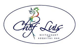 CHEF LUIS RESTAURANT AND BOQUITAS BAR logo