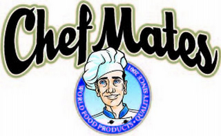 CHEF MATES WORLD FOOD PRODUCTS · QUALITY SINCE 2001 logo
