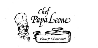 CHEF PAPA LEONE FANCY GOURMET logo