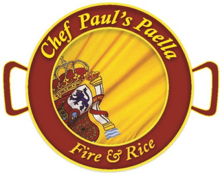 CHEF PAUL'S PAELLA FIRE & RICE logo