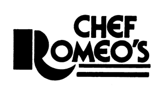 CHEF ROMEO'S logo