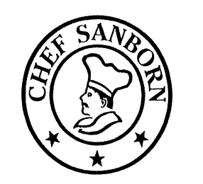 CHEF SANBORN logo