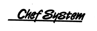 CHEF SYSTEM logo
