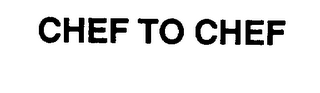 CHEF TO CHEF logo