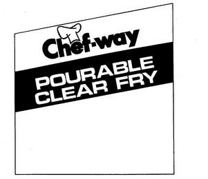 CHEF-WAY POURABLE CLEAR FRY logo